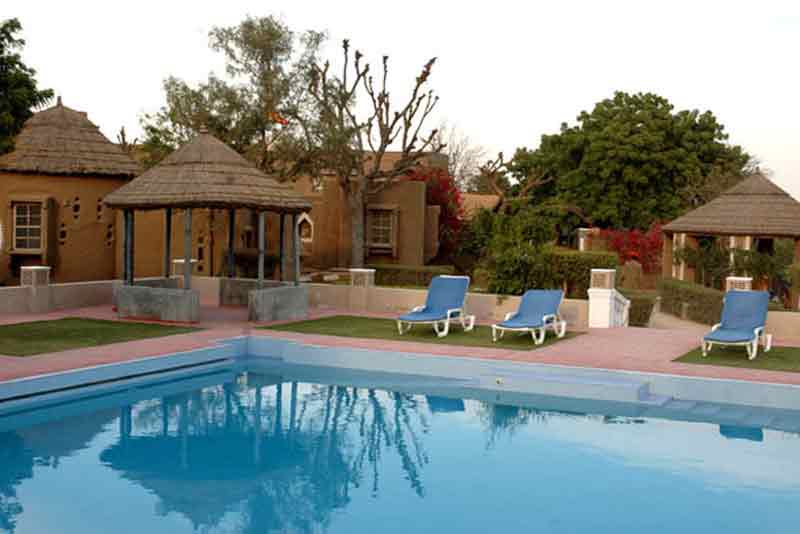 The Desert Resort swimming pool