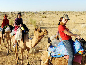 camel safari Jaisalmer