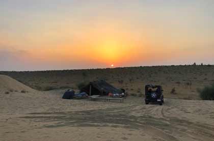 Camping in Jaisalmer with Desert Safari