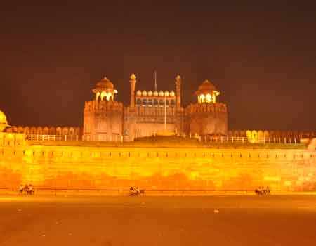 Sound and Light Show at Red Fort