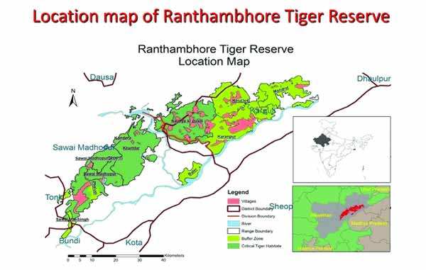 Ranthambore Map