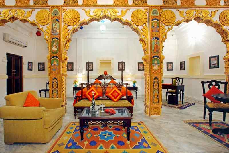 Pal Haveli Jodhpur Lobby
