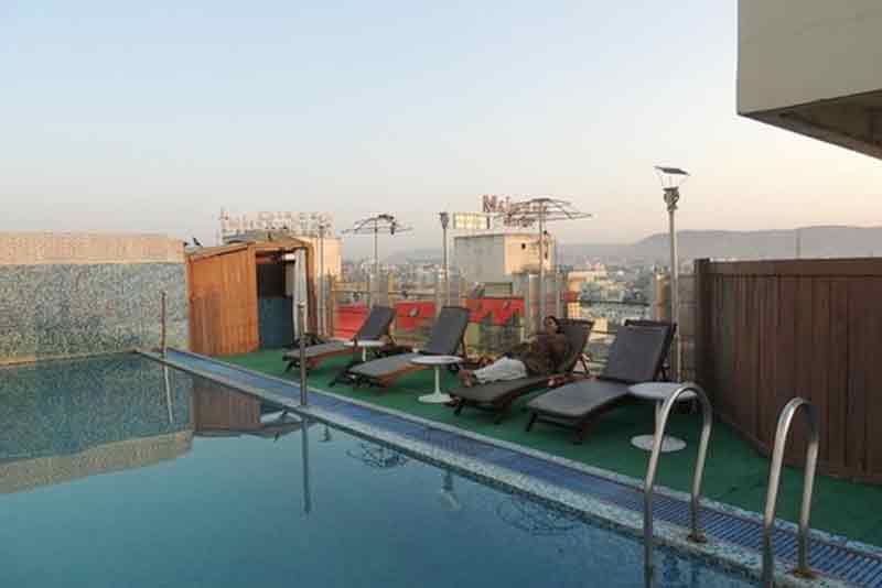 Royal Orchid Central swimming pool Jaipur