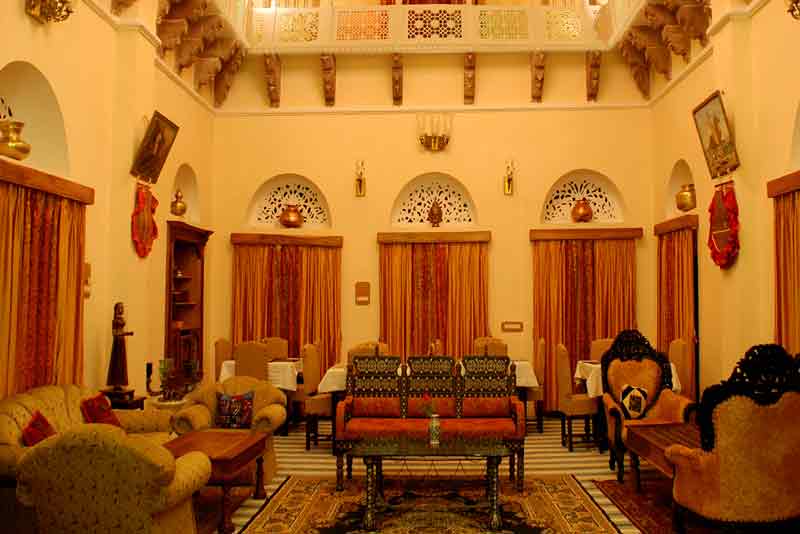 The kothi Heritage Jodhpur Lobby