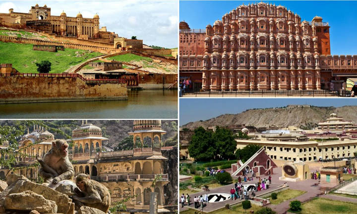 Most Famous Tourist Attractions and Places in Jaipur - Rajasthan India ...
