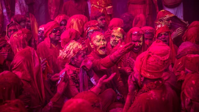 Holi is colorful festival of India