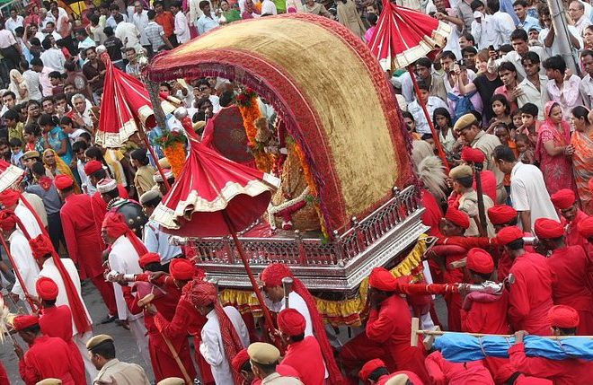 Teej Festival And Celebrations In Jaipur Rajasthan  (19 August 2023)