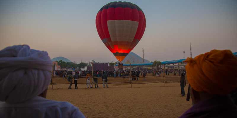 Hot Air Balloon Ride Pushkar