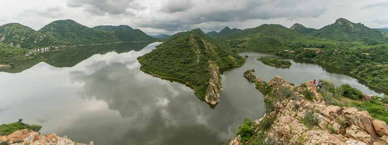 Bahubali hill Badi Lake Udaipur