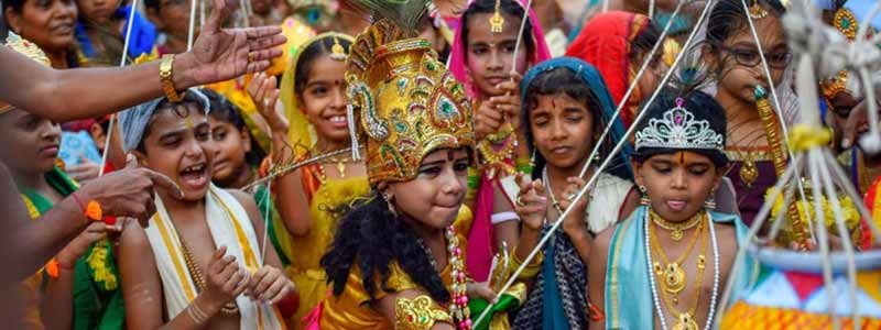 Krishna Janmashtami in Mathura Vrindavan