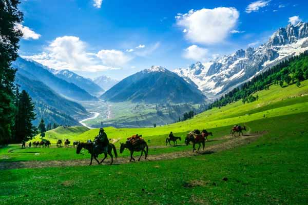Major Tourist Attractions in Kashmir