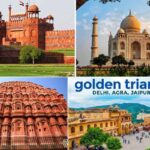 What is the Golden Triangle Route in Rajasthan