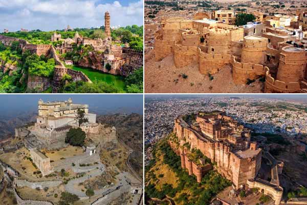 Top 7 Hilltop Forts in Rajasthan