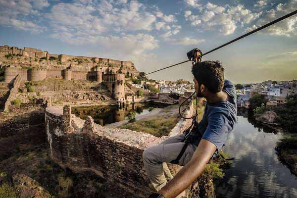 Zip Lining & Adventure Sports in Jodhpur