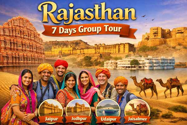 Rajasthan 7 Days Group Tour Package: Explore Land of Royalty