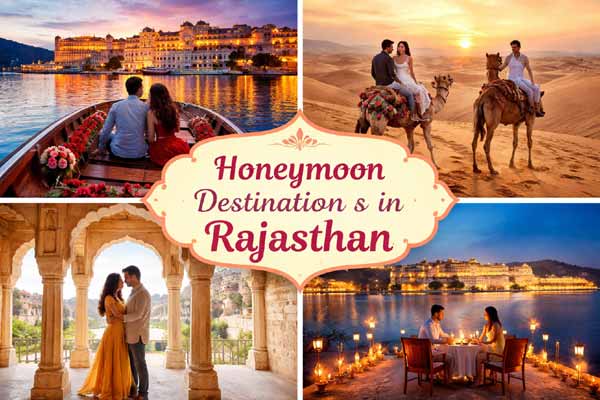 Top 8 Best Honeymoon Destinations in Rajasthan for a Perfect Romantic Trip