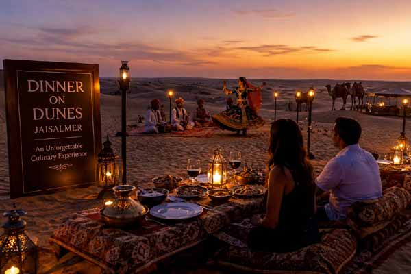 Dinner on Dunes: An Unforgettable Culinary Experience in Jaisalmer