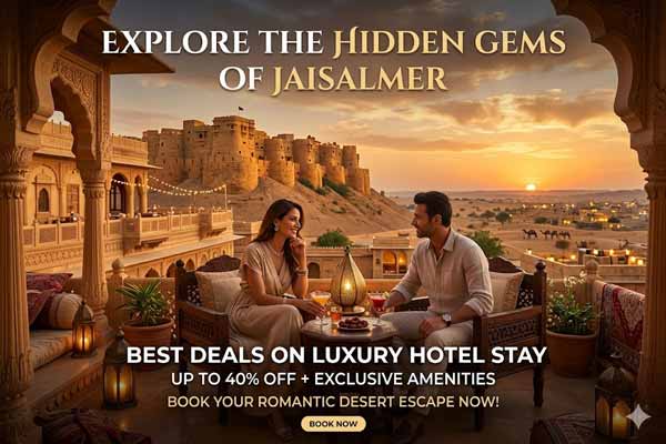 Explore the Hidden Gems of Jaisalmer with Best Deals on Luxury Hotel Stay