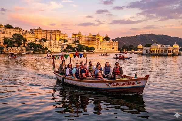 Lake Pichola Boat Ride Experience in Udaipur