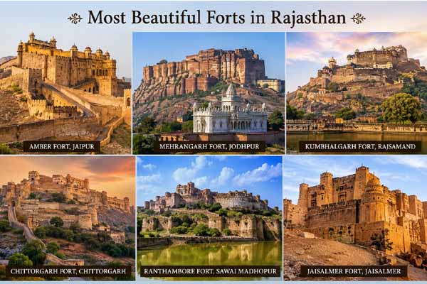 Most Beautiful Forts in Rajasthan