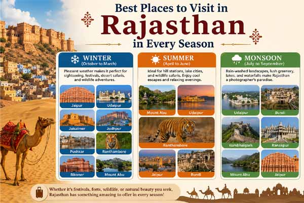 Best Places to Visit in Rajasthan in Every Season