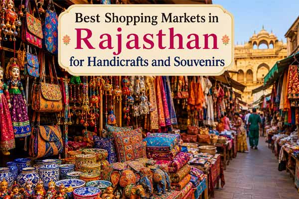 Best Shopping Markets in Rajasthan for Handicrafts and Souvenirs