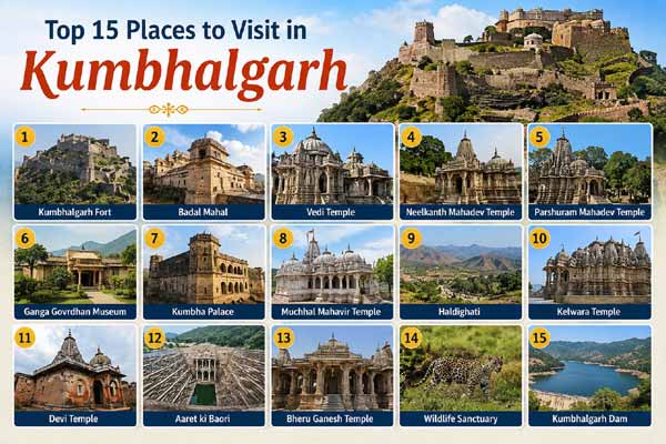 Top 15 Places to Visit in Kumbhalgarh