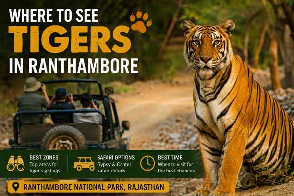 Where to See Tigers in Ranthambore