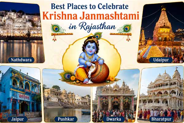 Best Places to Celebrate Krishna Janmashtami in Rajasthan