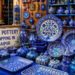 Blue Pottery Shopping in Jaipur