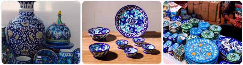 Blue Pottery Shopping in Jaipur