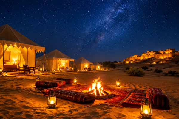 Desert Camping in Jaisalmer Under the Stars