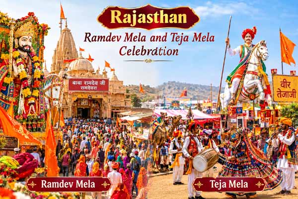 Ramdev Mela and Teja Mela Celebration in Rajasthan