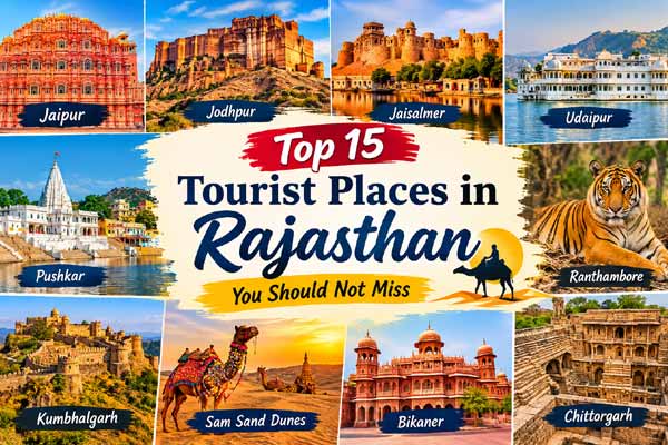 Top 15 Tourist Places in Rajasthan You Should Not Miss