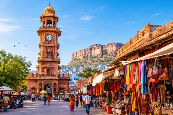 Clock Tower and Sardar Market Jodhpur Travel Guide