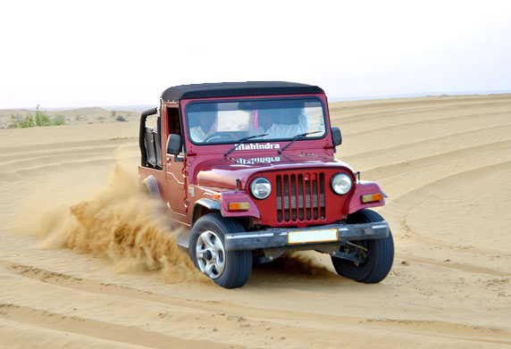 Jeep Safari in Jaisalmer