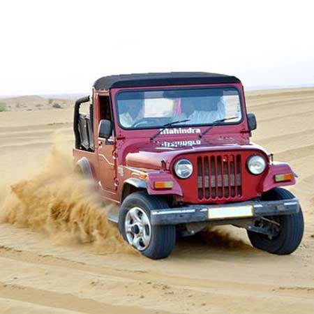 Jeep Safari khuri Jaisalmer