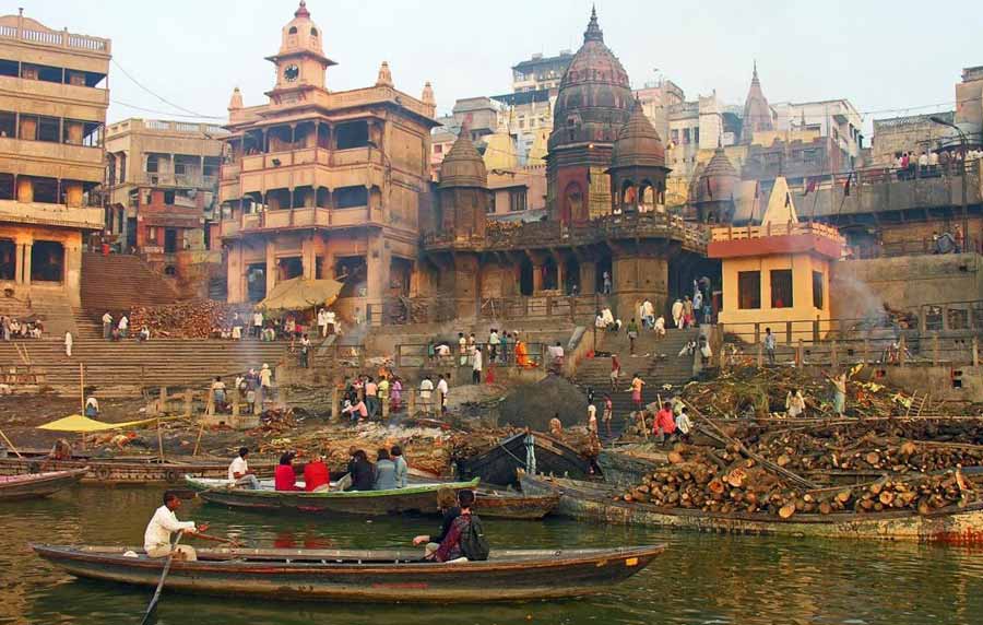 Manikarnika Ghat at Varanasi