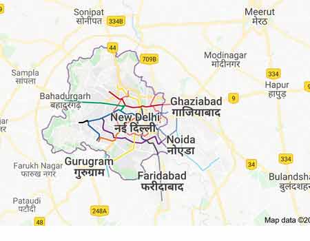 Maps of Delhi