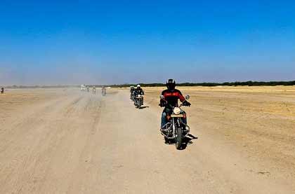 Moto au Rajasthan