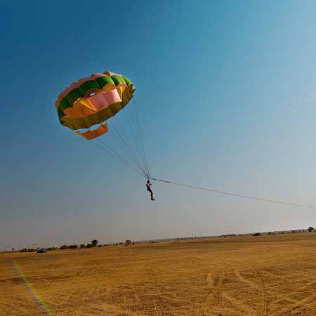 Parasailing at Jaisalmer