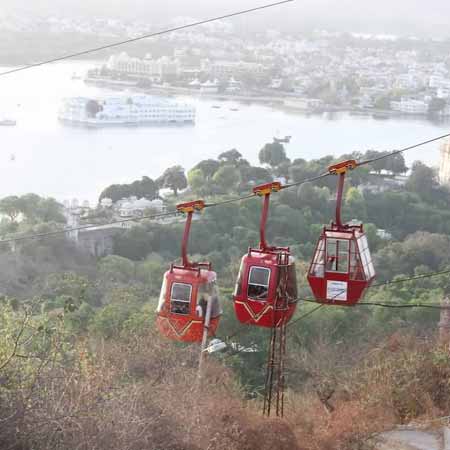 Ride the ropeway