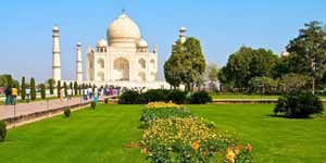 Taj Mahal Garden Agra