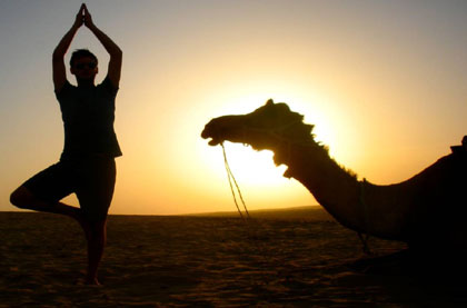 yoga meditatie reis india