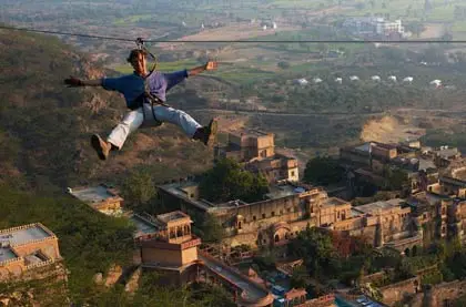 Zip Line in Rajasthan