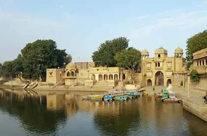 Amar Sagar Lake, Jaisalmer