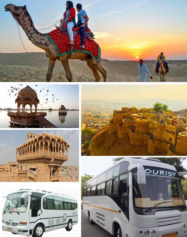 Bus Rental in Jaisalmer