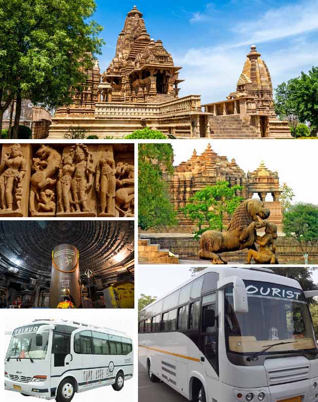 Bus Rental in Khajuraho