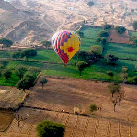 hot air balloon ride