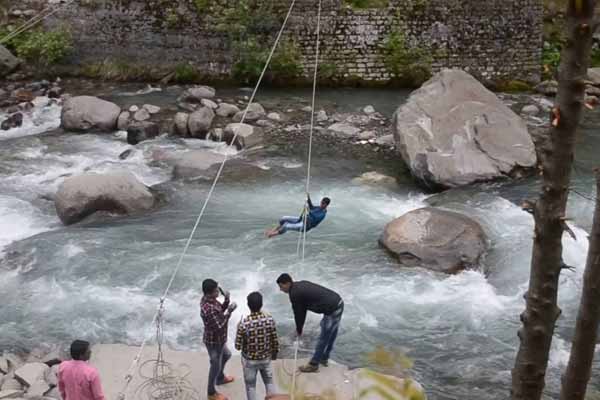 River Crossing, Manali